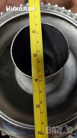 Уникален Самовар Русия империя 1870 Завод Тула, снимка 15 - Антикварни и старинни предмети - 53965561