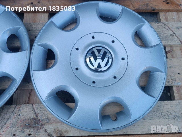 Оригинални тасове VW 16 цола, снимка 4 - Аксесоари и консумативи - 52485682
