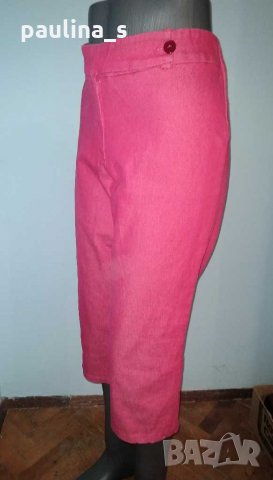 Еластични дънкови бермуди "ELL"® woman / голям размер с широки крачоли , снимка 3 - Къси панталони и бермуди - 31009632