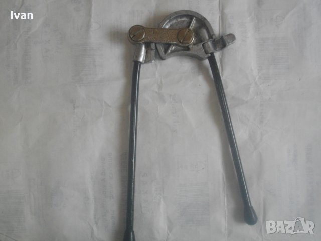 Немски Ръчен Тръбогиб 10-12мм-Уред Огъване Меки/Полутвърди Тръби-34см/Радиус 40мм/0-180 Градуса, снимка 10 - Други инструменти - 44495558