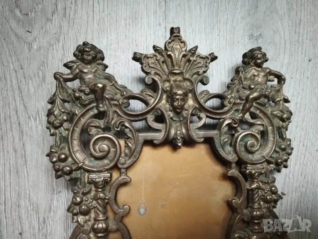 Барокова  рамка за снимка,огледало, снимка 3 - Антикварни и старинни предмети - 48505000