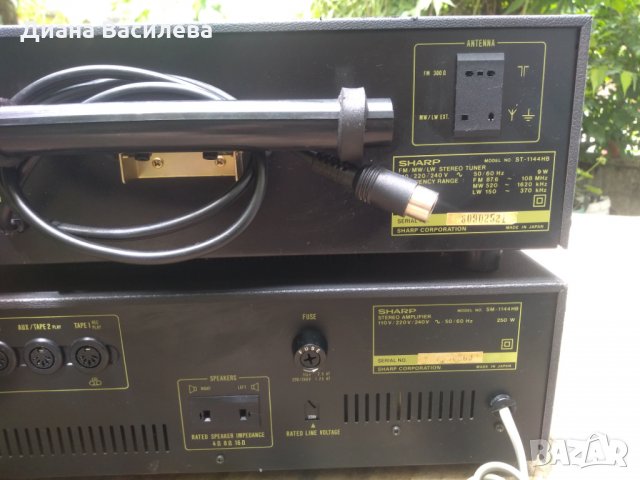 Sharp  -1144, снимка 12 - Ресийвъри, усилватели, смесителни пултове - 29447506