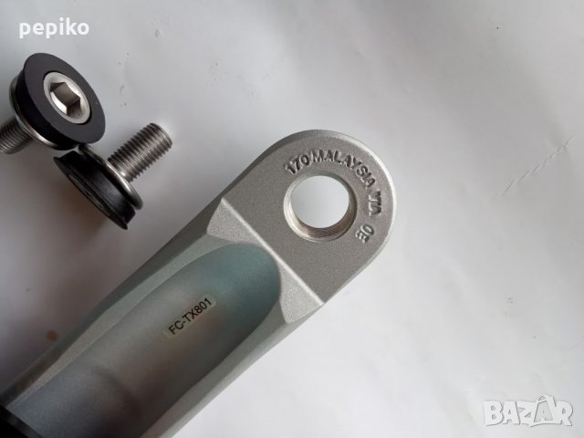 Продавам колела внос от Германия  алуминиеви курбели SHIMANO FC-TX801 TOURNEY TX, снимка 16 - Велосипеди - 30365753