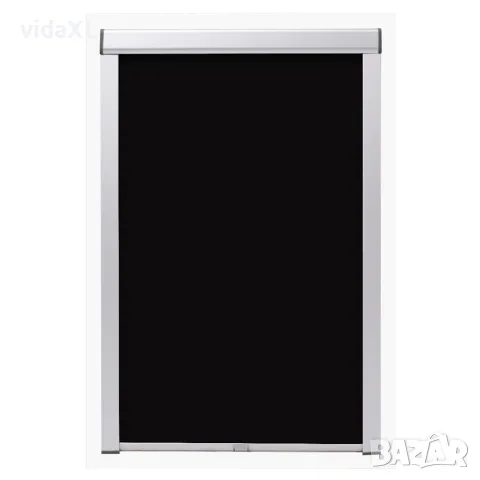 vidaXL Затъмняваща ролетна щора, черна, MK04, GGL и GGU, снимка 2 - Щори - 56145973