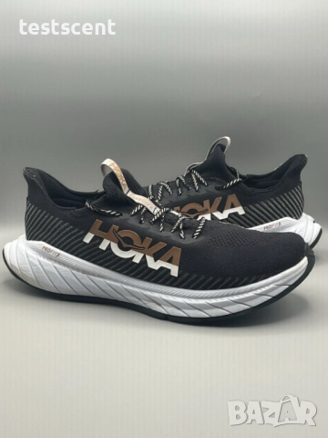 Мъжки маратонки HOKA ONE ONE Carbon X 3 – Black/White – Men’s US 12.5 (EU 47) черно бели за бягане