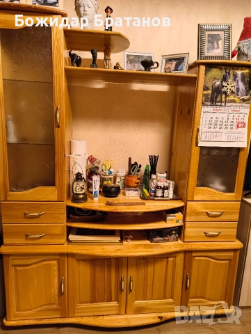 pine wall unit, снимка 4 - Секции и витрини - 53217191