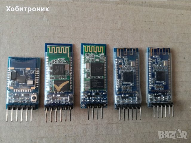 Bluetooth модули HC-05, HC-06, AT-09, DX-BT16 , снимка 1 - Друга електроника - 31023233