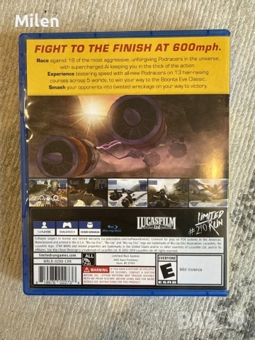 Star Wars: Racer Revenge PS4, снимка 2 - Игри за PlayStation - 54309589