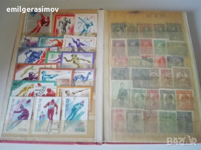 Албум с пощенски марки и лот картички СССР., снимка 3 - Филателия - 51540502