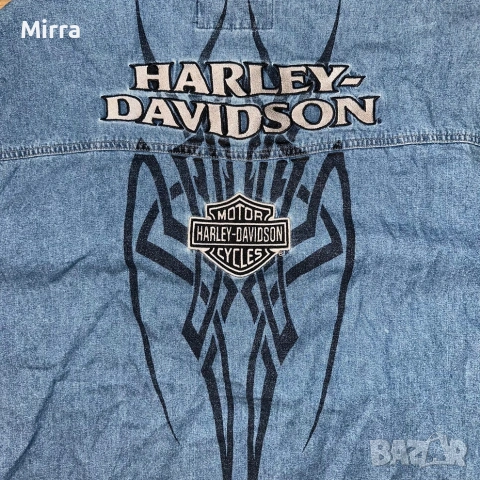 2006 Harley Davidson Denim Елек, снимка 5 - Суичъри - 52057251