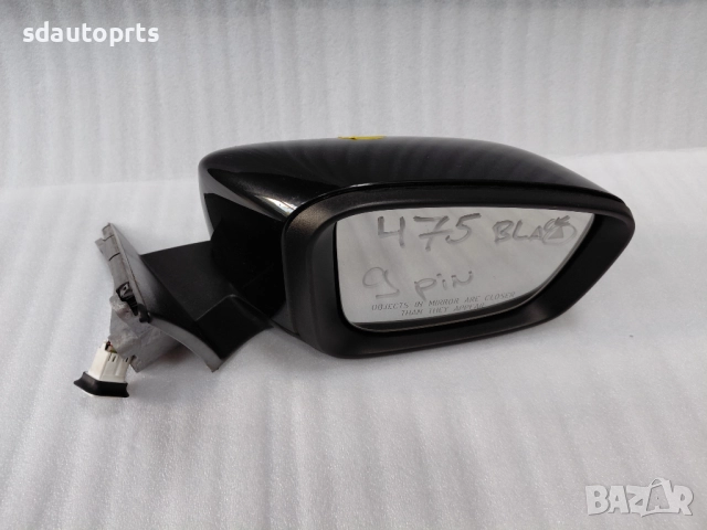 Дясно огледало BMW G30 G31 Камера Assistant 9 Pin - 475 black