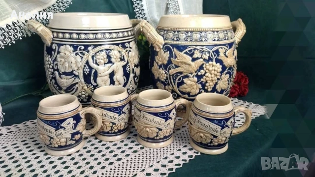 Разкошни рисувани кашпи с релеф, снимка 8 - Декорация за дома - 54152376