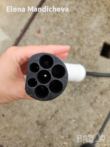 Адаптер за зареждане Тип 2 към Шуко 16 A 3,7 kW | 0,5 м, снимка 4 - Аксесоари и консумативи - 51682646