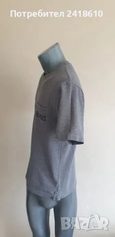 Calvin Klein Jeans CKJ Cotton Mens Size S  ОРИГИНАЛ! Мъжка Тениска!, снимка 5 - Тениски - 50068038