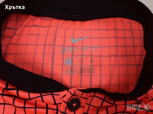 Nike Tennis Court Advantage - Оригинална мъжка тениска с яка р-р S, снимка 9 - Тениски - 53927781