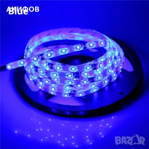 Лента с RGB LED диоди и дистанционно управление 5 метра, снимка 7 - Лед осветление - 49342934