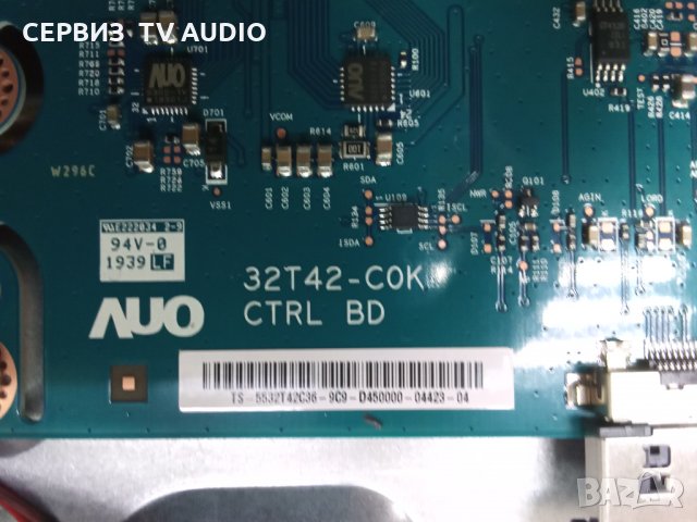 T-cont board   32T42-C0K    TV JVC LT-32VF5900, снимка 2 - Части и Платки - 31558697