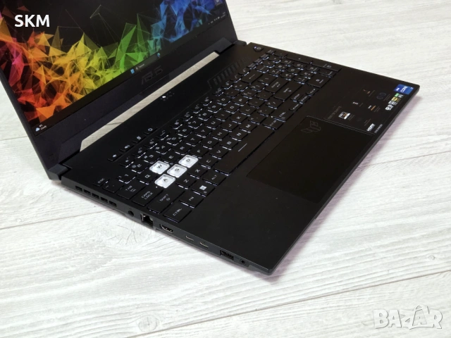 i7-12650H|RTX3050Ti|512GB SSD|IPS 144Hz|8RAM лаптоп laptop tuf туф asus асус gaming гейминг, снимка 3 - Лаптопи за игри - 53915708