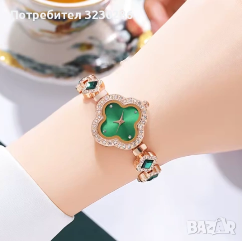 Луксозен часовник с диамантиVan Cleef , снимка 2 - Други - 53020907