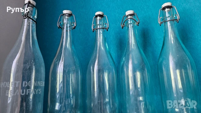 Стари стъклени бутилки, снимка 6 - Антикварни и старинни предмети - 50693167