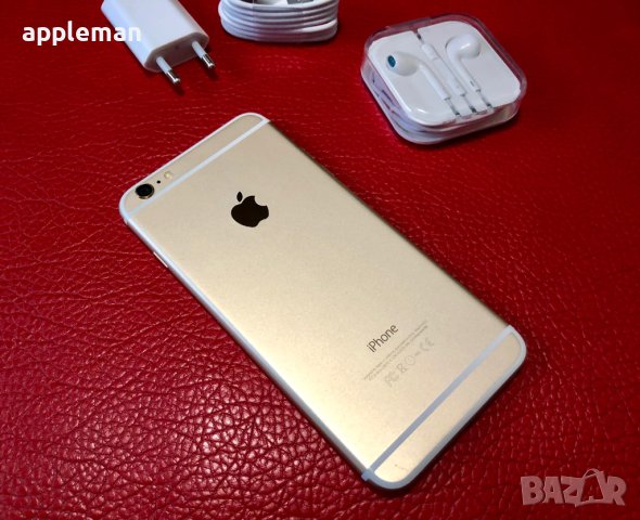 Apple iPhone 6 Plus 16Gb Gold Фабрично отключен златен, снимка 4 - Apple iPhone - 30697433