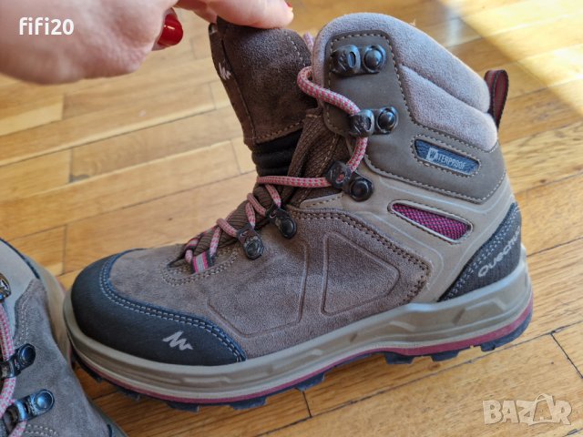 Туристически обувки Quechua 36 номер, снимка 3 - Детски боти и ботуши - 40027309