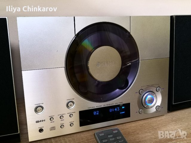 Yamaha CRX TS20 CD тунер аудиосистема с тонколони и дистанционно , снимка 5 - Аудиосистеми - 35052654