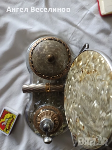 ретро комплект за тоалетка от средата на 20 век, снимка 3 - Антикварни и старинни предмети - 54060198