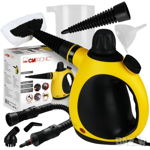 Ръчна парочистачка Clatronic DR 3653, 1050 W, с аксесоари