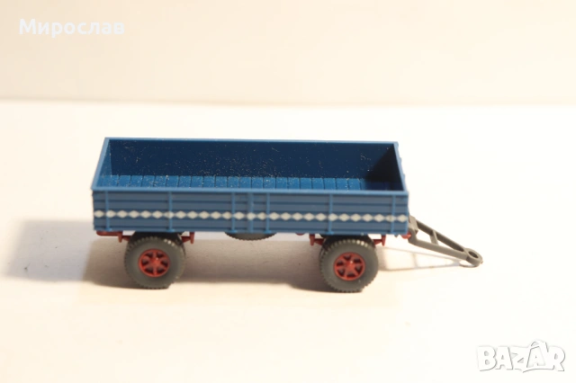 WIKING H0 1/87 РЕМАРКЕ КАМИОН МОДЕЛ ТИР, снимка 2 - Колекции - 53166700