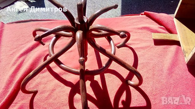 Дървена корона от виенска закачалка , снимка 8 - Антикварни и старинни предмети - 38194430