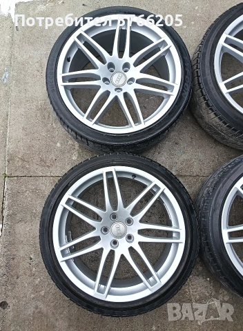 19ки джанти 5х112 за Audi с гуми, снимка 3 - Гуми и джанти - 53189833