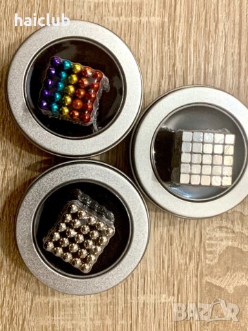 Магнитни топчета (сфери), Neo Cube, Zen Magnets, Neo Spheres/ fidget cub/фиджет куб  Магнитен куб, снимка 2 - Образователни игри - 32022147