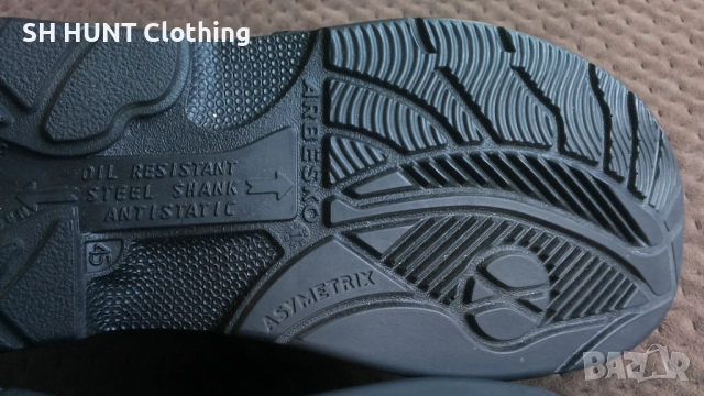 ARBESKO Leather Work Safetu Shoes размер EUR 45 работни обувки с бомбе естествена кожа WS1-37, снимка 14 - Други - 51991888