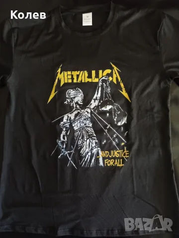 Тениска на METALLICA, снимка 2 - Тениски - 49402862