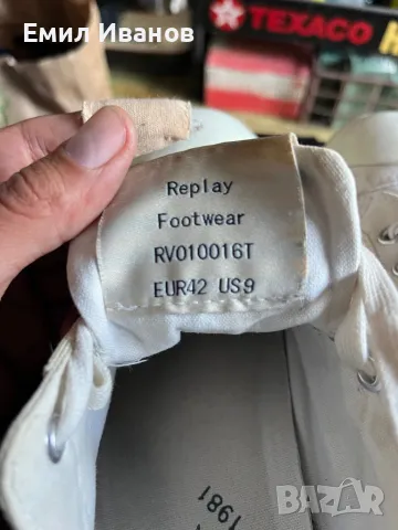 гуменки REPLAY, снимка 4 - Кецове - 47290591