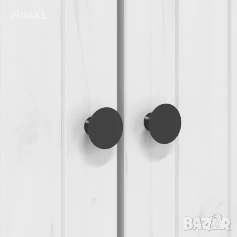 vidaXL Етажерка за книги BODO бяла 82x40x173 см бор масив, снимка 7 - Етажерки - 56147265