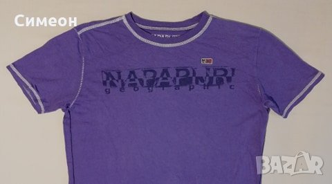 Napapijri оригинална тениска S памучна фланелка, снимка 2 - Тениски - 29198386