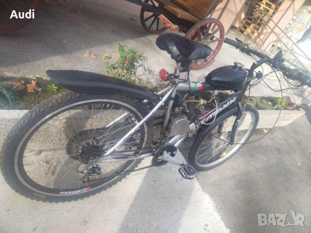 Вело мотор / бензиново колело 80cc Двутактов  бензинов мотор Дружба. Взема се от място. , снимка 11 - Велосипеди - 52549535