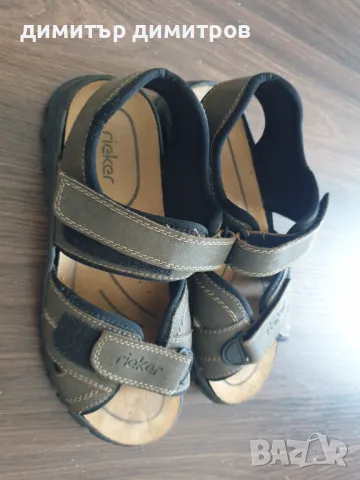RIEKER Туристически сандали мока, снимка 5 - Мъжки сандали - 47458826