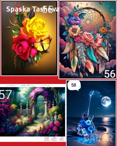 Диамантени комплекти. РАЗПРОДАЖБА , снимка 13 - Гоблени - 50405174