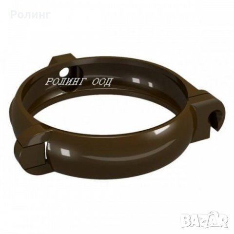 Улуци, водосточни тръби и части "Деворекс" кафяв цвят, снимка 10 - Други - 34587031