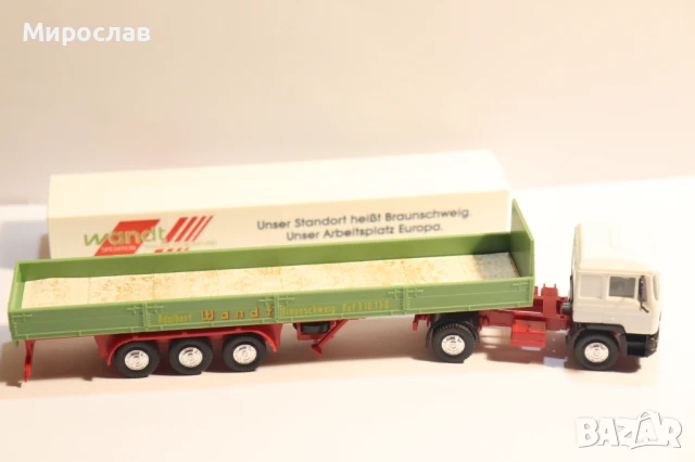 HERPA H0 1/87 MAN ВЛЕКАЧ KАМИОН МОДЕЛ TIR, снимка 7 - Колекции - 51074020
