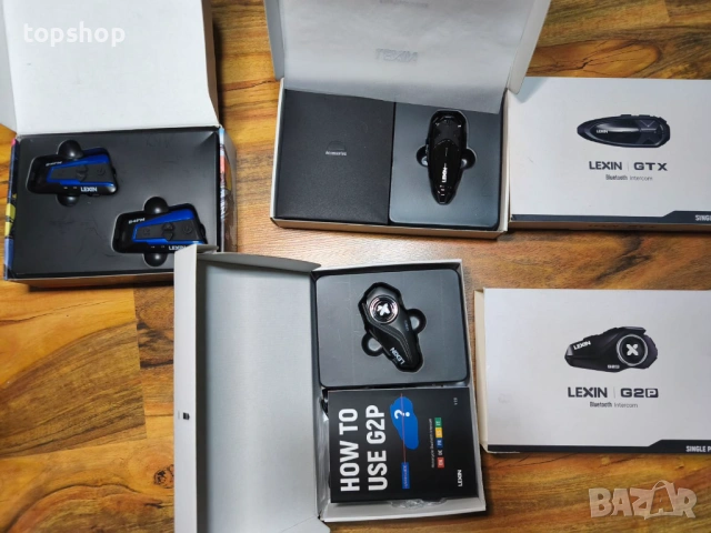 НОВ интерком LEXIN G2P Bluetooth слушалка за мотоциклетна каска, FM радио, 6 корпуса, универсално..., снимка 10 - Аксесоари и консумативи - 51572492