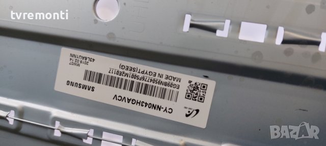 Mainboard BN41-02703A BN94-14189M FOR SAMSUNG UE43RU7172U дисплей CY-NN043HGAVCV, снимка 5 - Части и Платки - 39716205