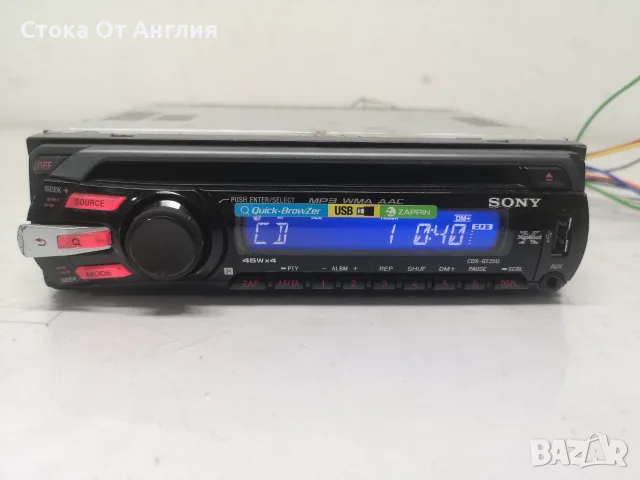 Радио за кола CD - Sony CDX-GT35U, снимка 2 - Аксесоари и консумативи - 55897350