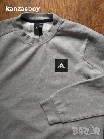 ADIDAS MHS Crew - страхотна мъжка блуза , снимка 3 - Спортни дрехи, екипи - 40714781