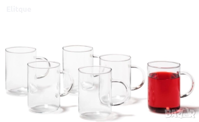 Стъклена чаша 300мл., снимка 4 - Чаши - 52901797