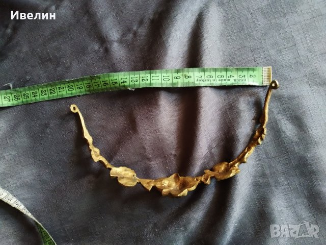 барокова апликация от бронз, снимка 3 - Антикварни и старинни предмети - 29987784