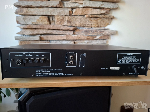 Тунер NIKKO-NT 790, снимка 4 - Ресийвъри, усилватели, смесителни пултове - 54218489